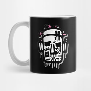 Graffiti portrait 2 Mug